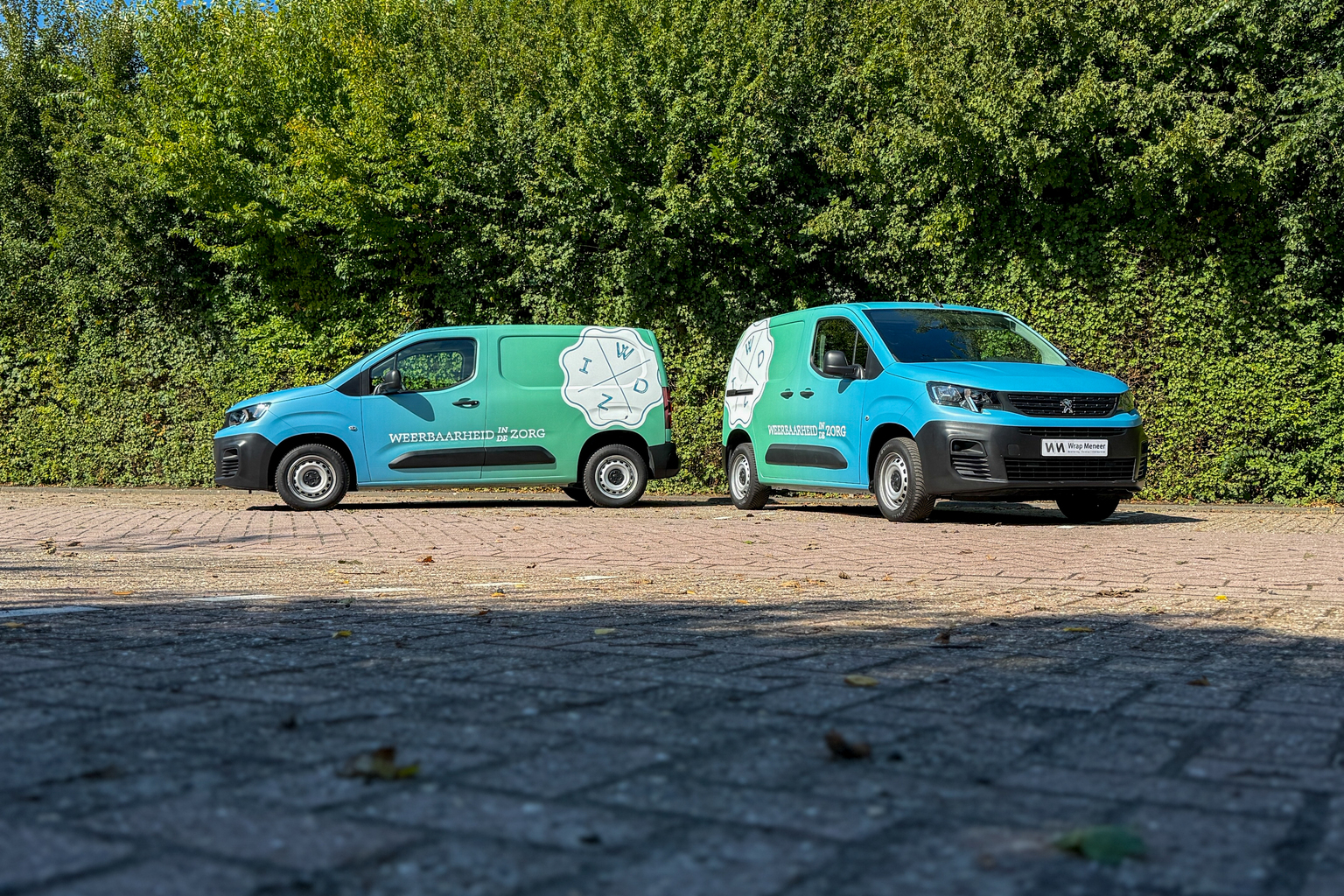 Autobelettering / Wrap, Weerbaarheid in de zorg