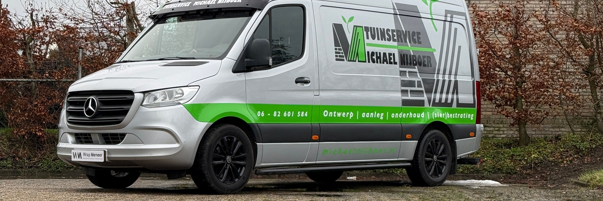 Autobelettering bedrijfsbus